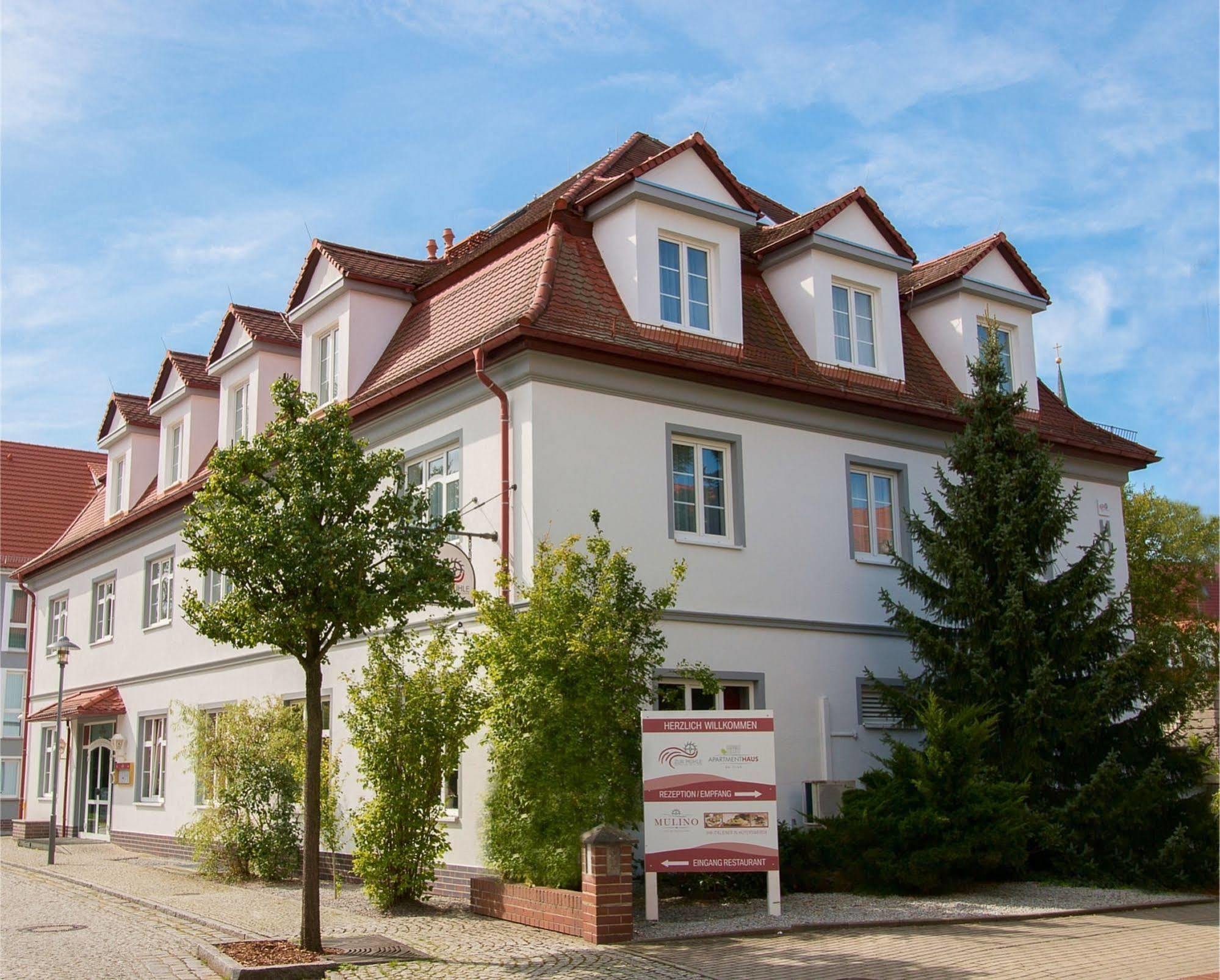 Hotel "Zur Muehle" Hoyerswerda Exteriör bild